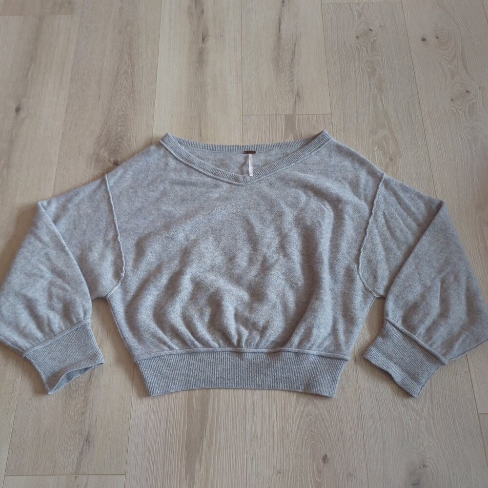 Free People Love Like This Cashmere Pullover Small